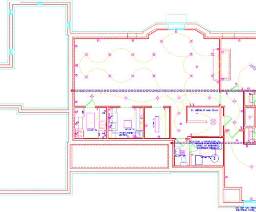 Electrical Drawings Output Samples